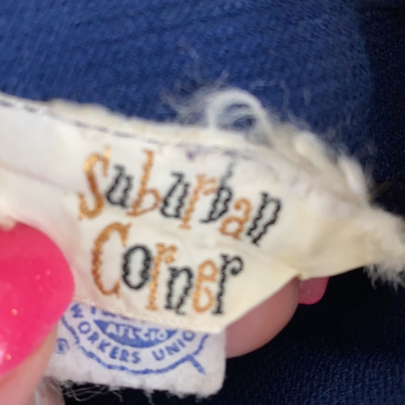 Vintage Navy Dress by Suburban Corner - Picture 6 of 7